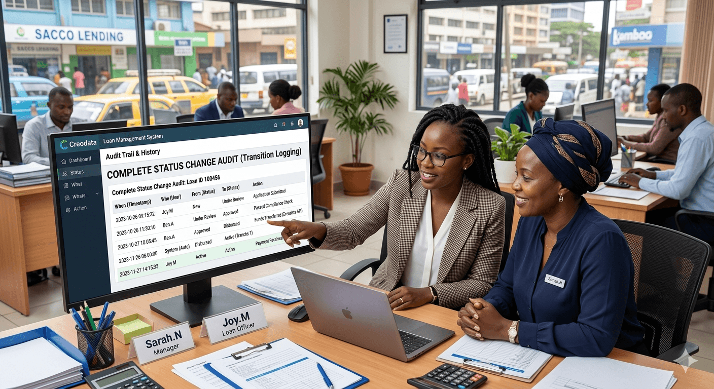 Complete Status Change Audit: Transition Logging in Audit Trail & History